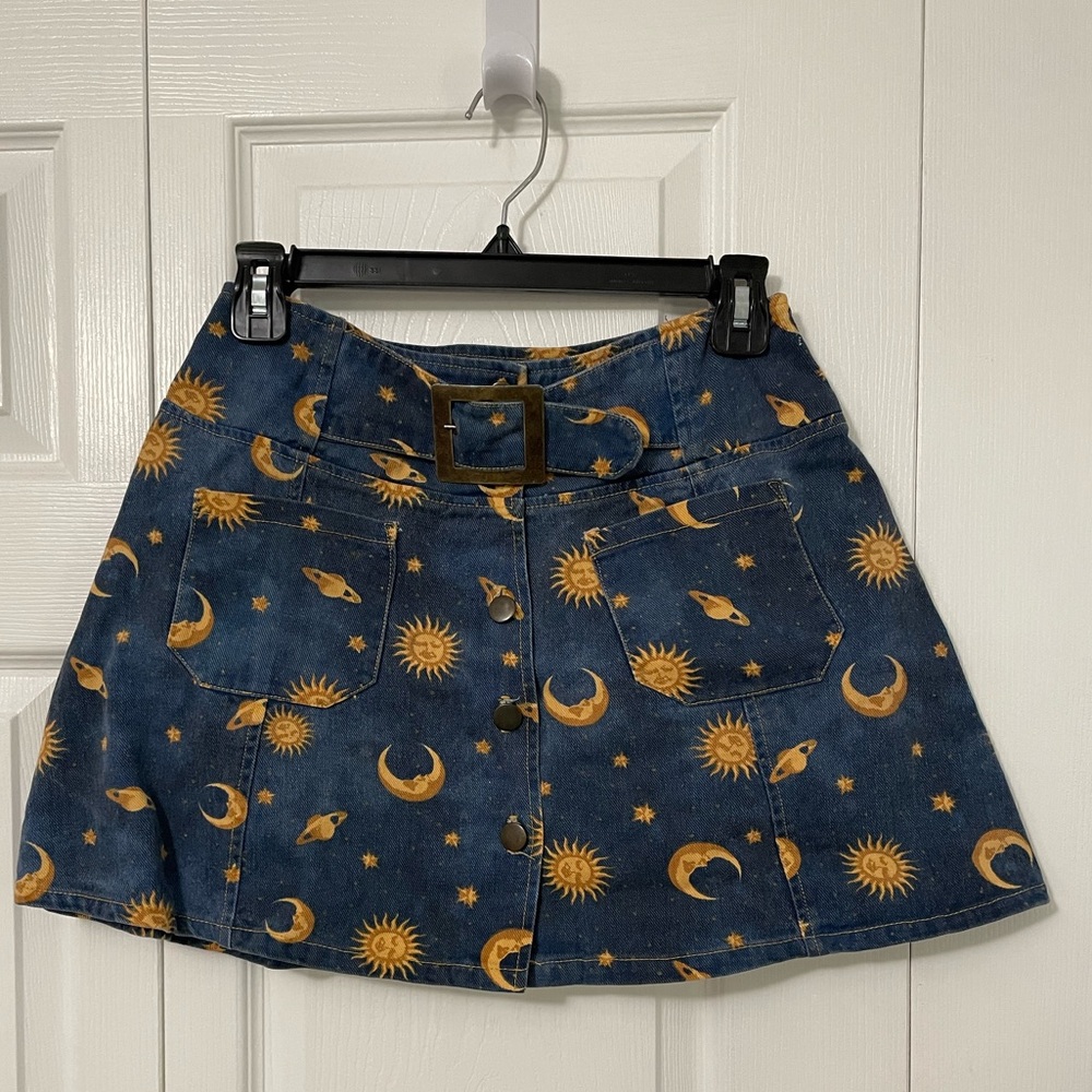 Vintage Astrology Skirt